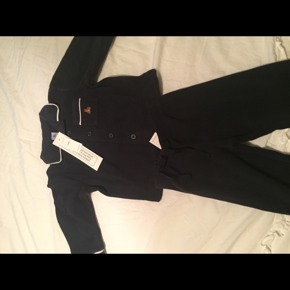 Toddler boy fleece pajamas